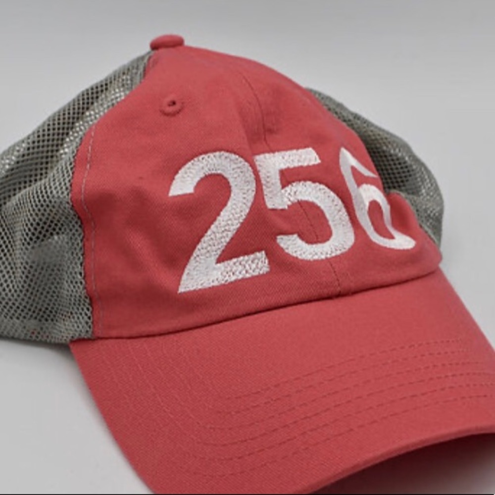 Pink 256 Trucker Hat